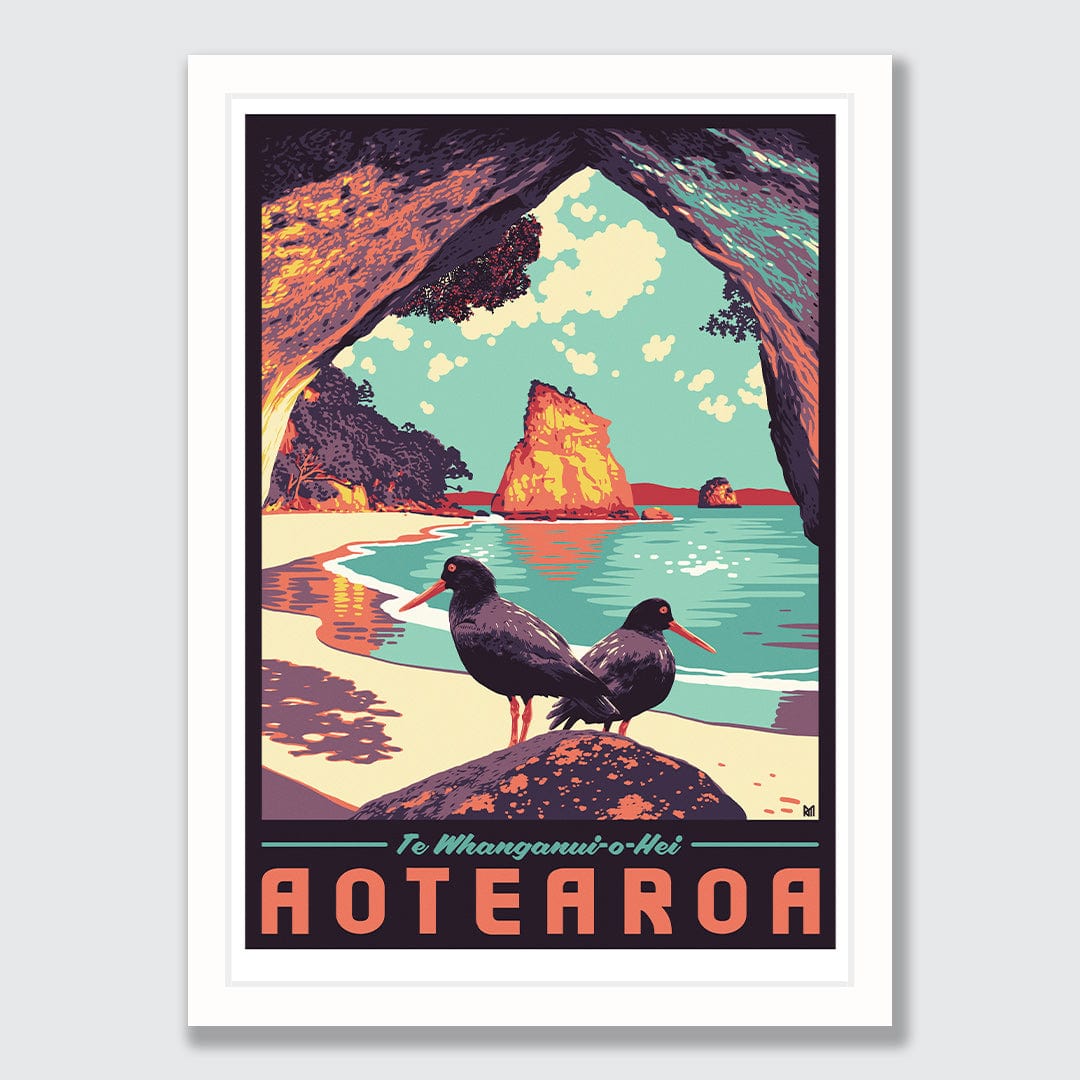 Te Whanganui o Hei Art Print by Ross Murray