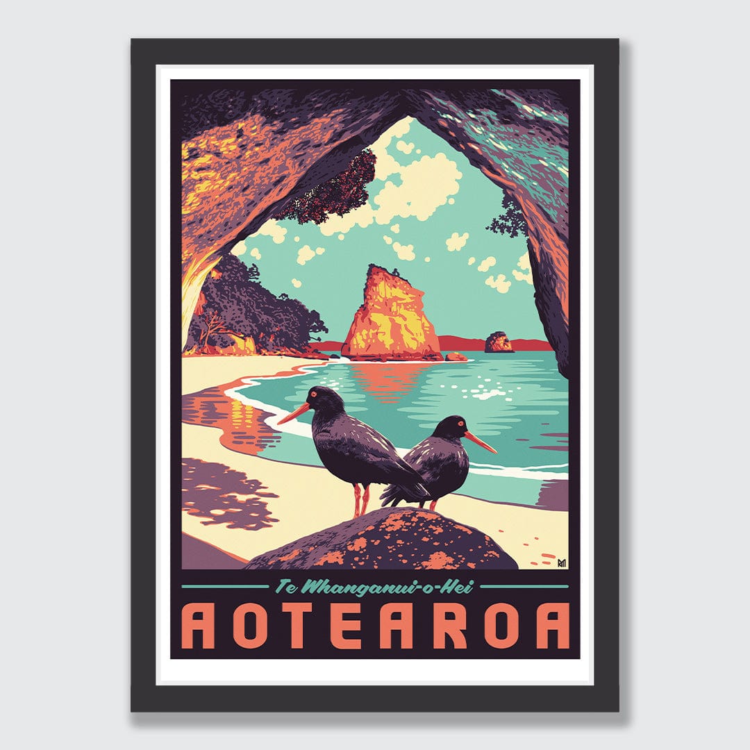 Te Whanganui o Hei Art Print by Ross Murray