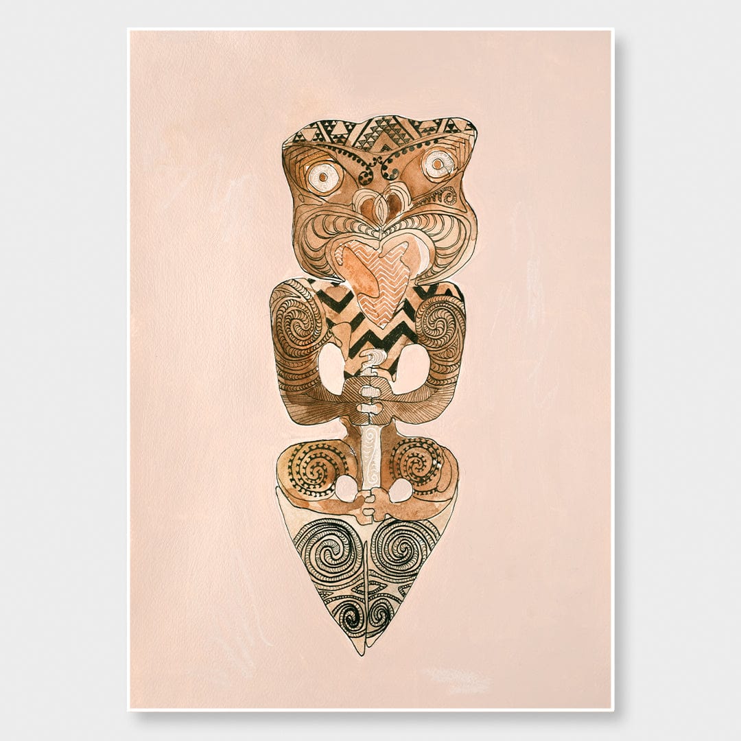Te Aroha Art Print by Makus Art