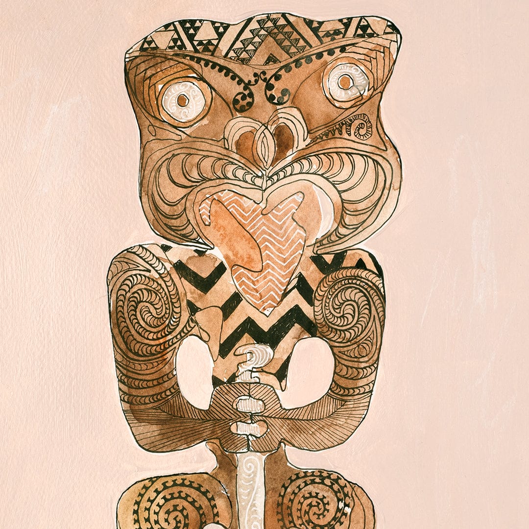 Te Aroha Art Print by Makus Art