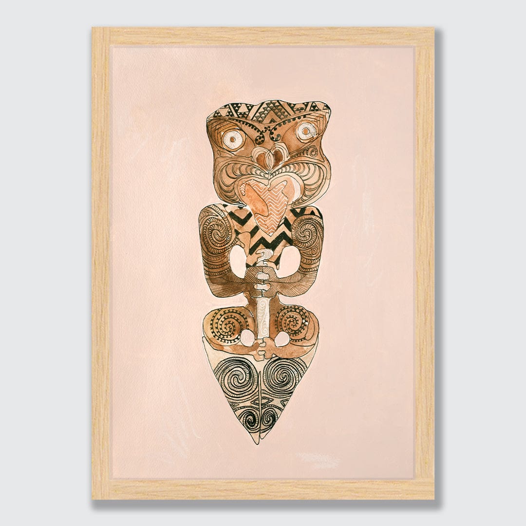 Te Aroha Art Print by Makus Art