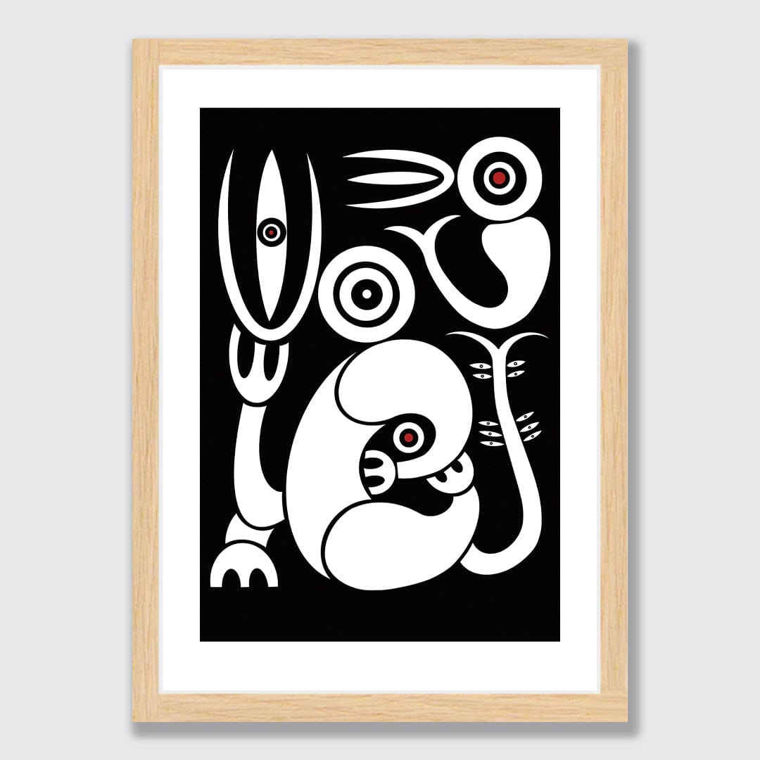 Te Kaitiaki Limited Edition Art Print by Kapowai (Madison Redman)