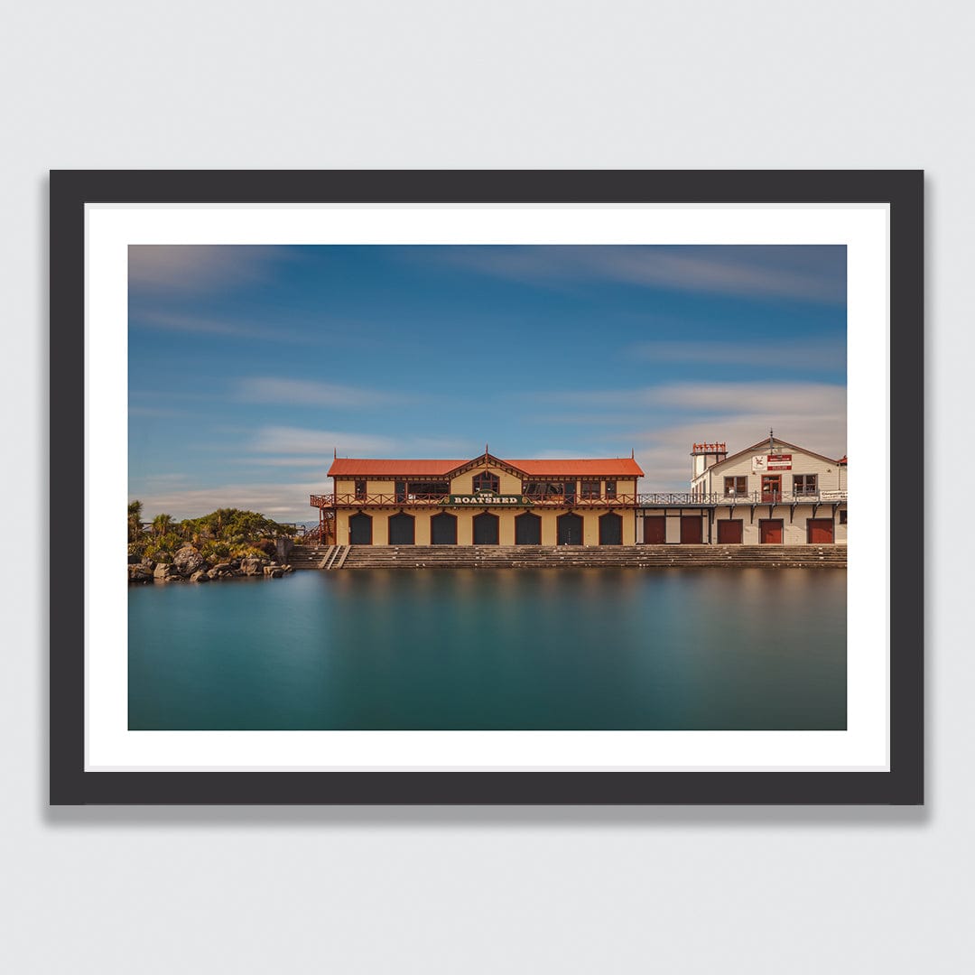 The Boatshed Photographic Art Print by Jeremy Senior