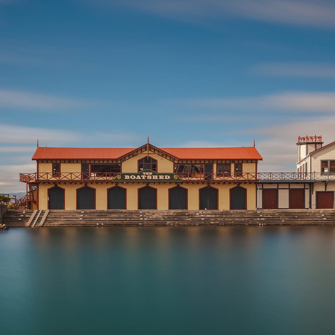 The Boatshed Photographic Art Print by Jeremy Senior