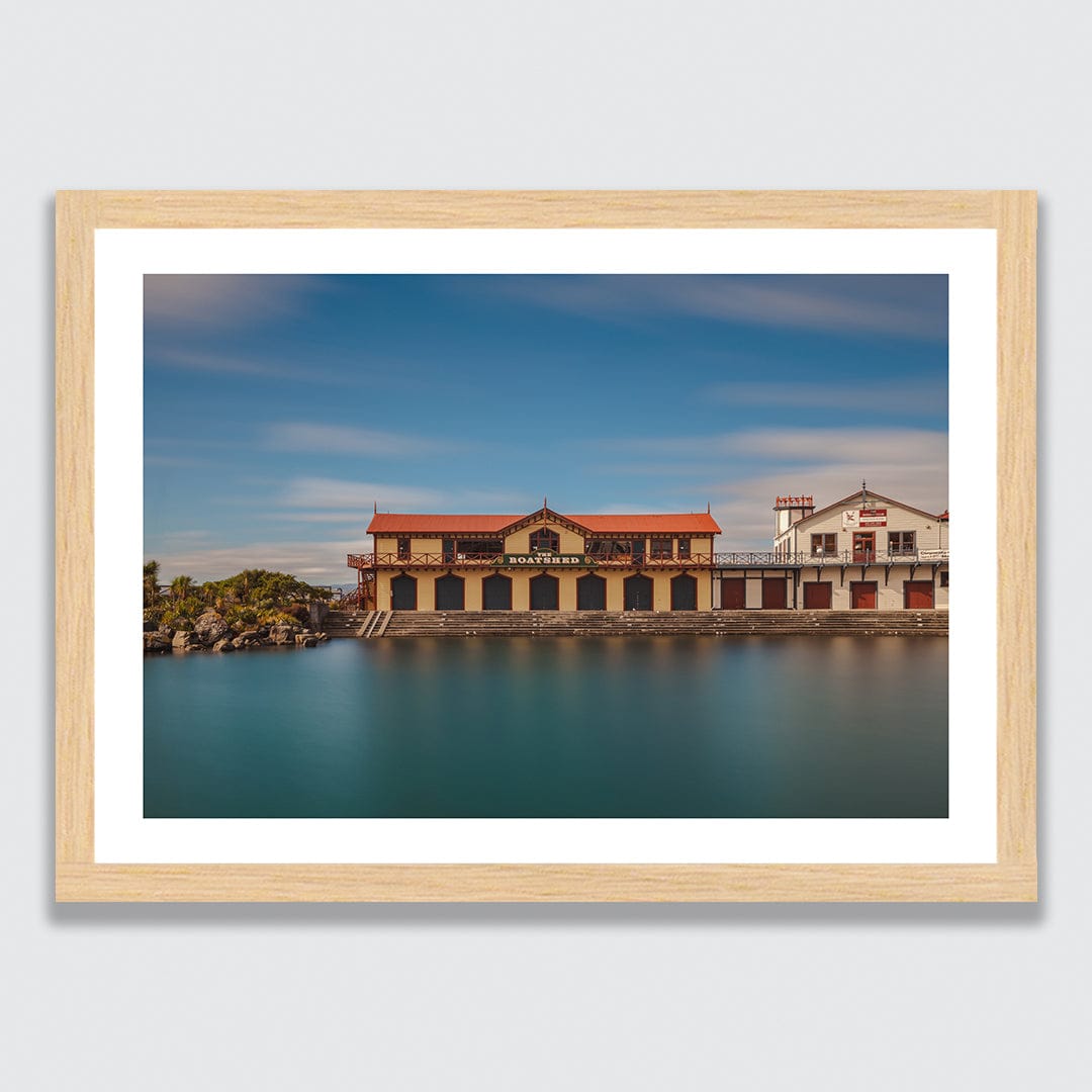 The Boatshed Photographic Art Print by Jeremy Senior
