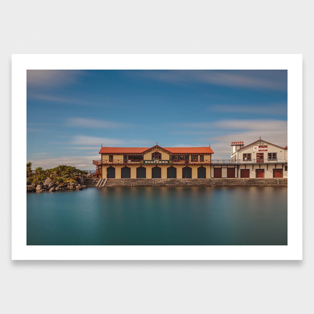 The Boatshed Photographic Art Print by Jeremy Senior
