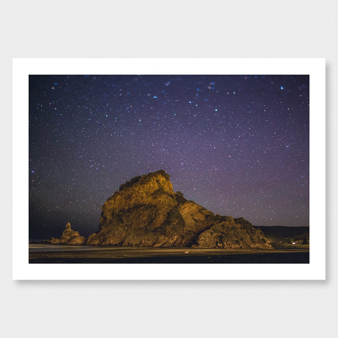 The Lion – Piha Photographic Print by Mike Mackinven