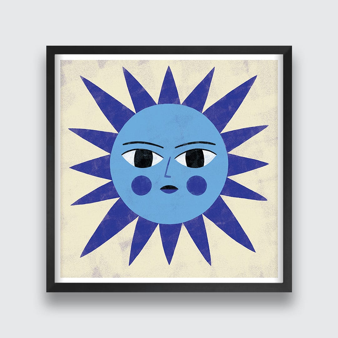 Sun Art Print by Agustina Shuan
