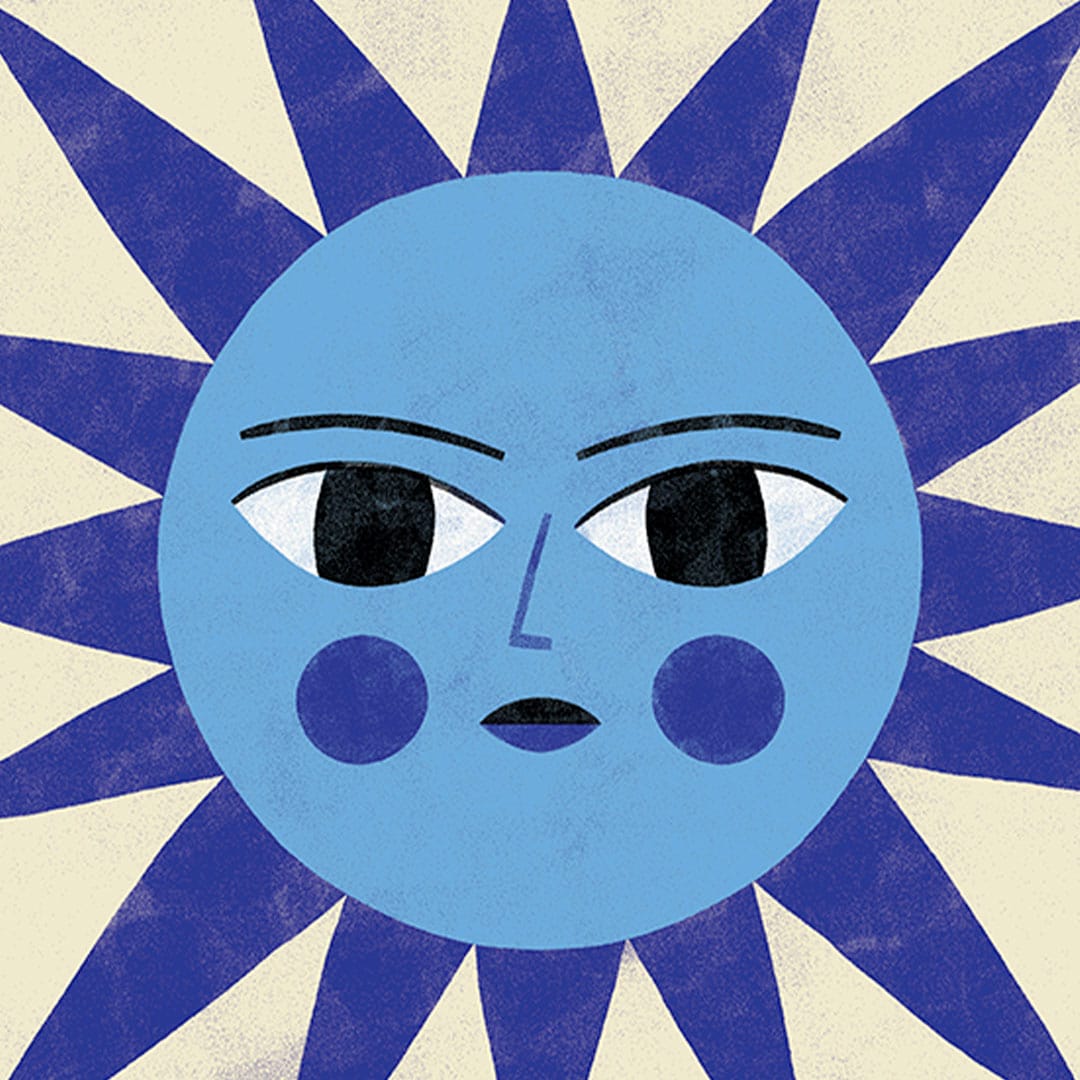 Sun Art Print by Agustina Shuan
