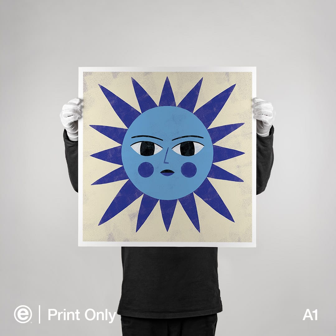 Sun Art Print by Agustina Shuan
