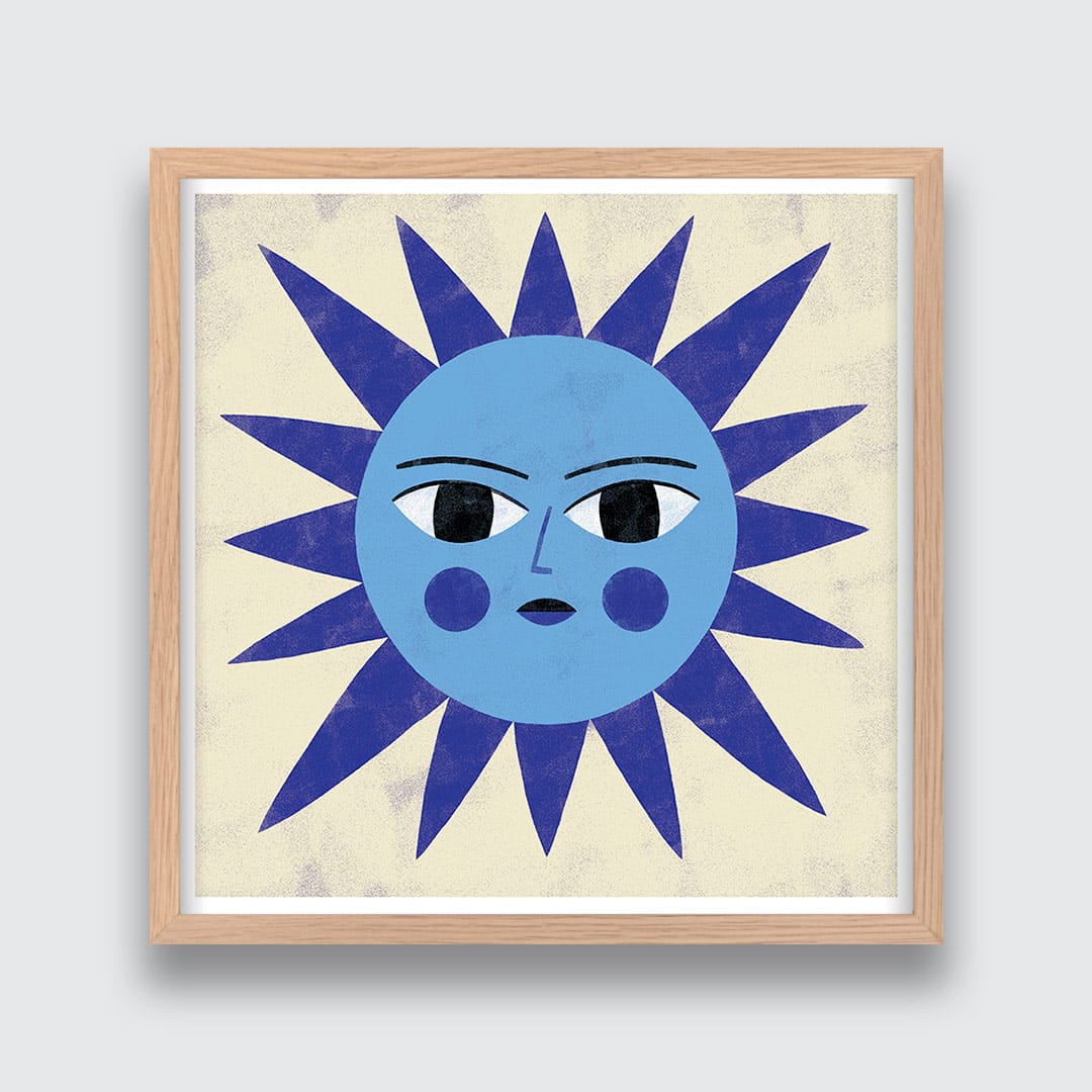 Sun Art Print by Agustina Shuan