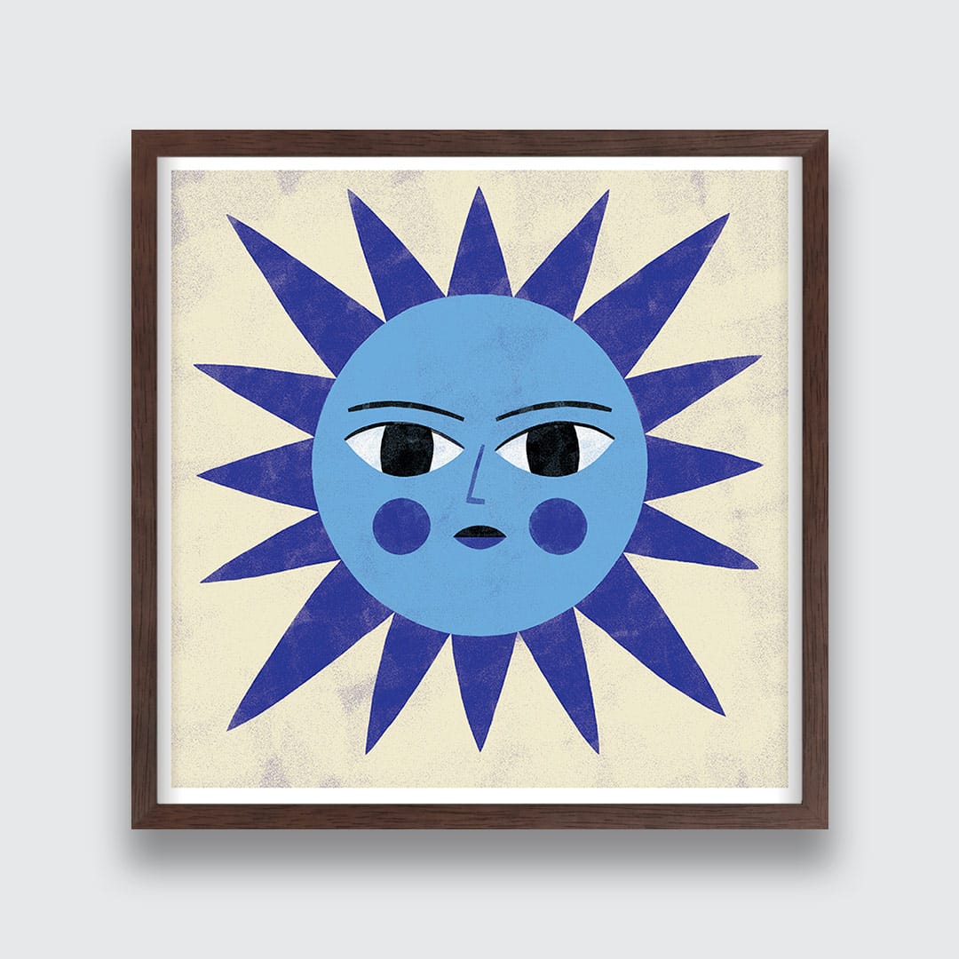 Sun Art Print by Agustina Shuan