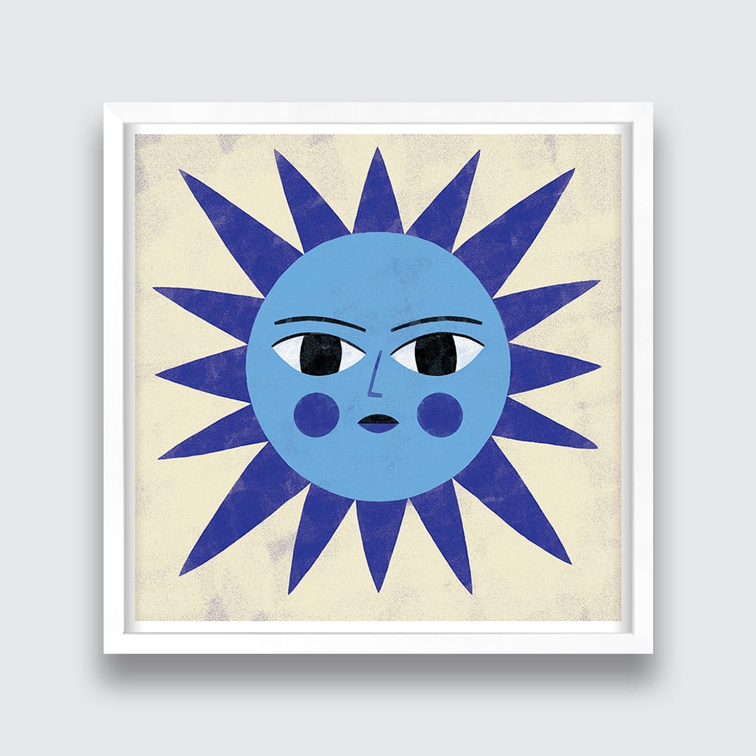 Sun Art Print by Agustina Shuan