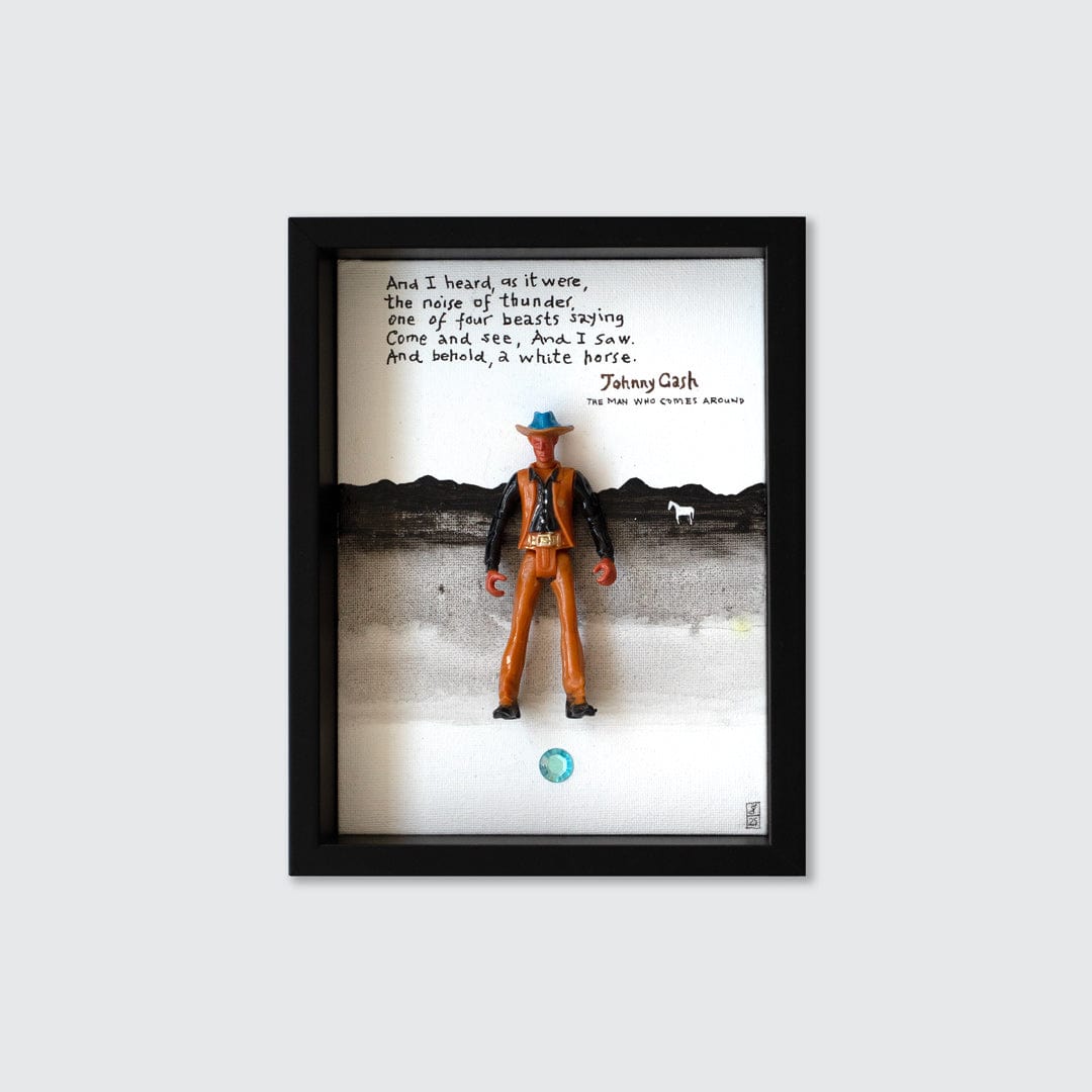 The Man Who Comes Around Original Artwork by Grant Alexander