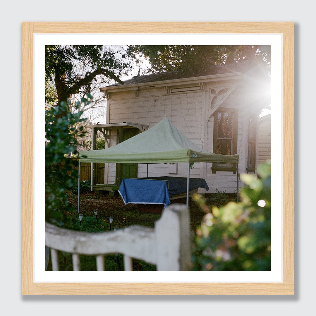 The Pool Table Doesn't Fit Art Print by Curtis Bunker