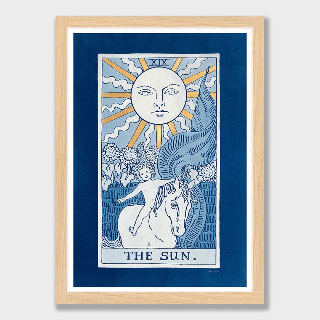 The Sun Limited Edition Cyanotype by Sophia Jenny