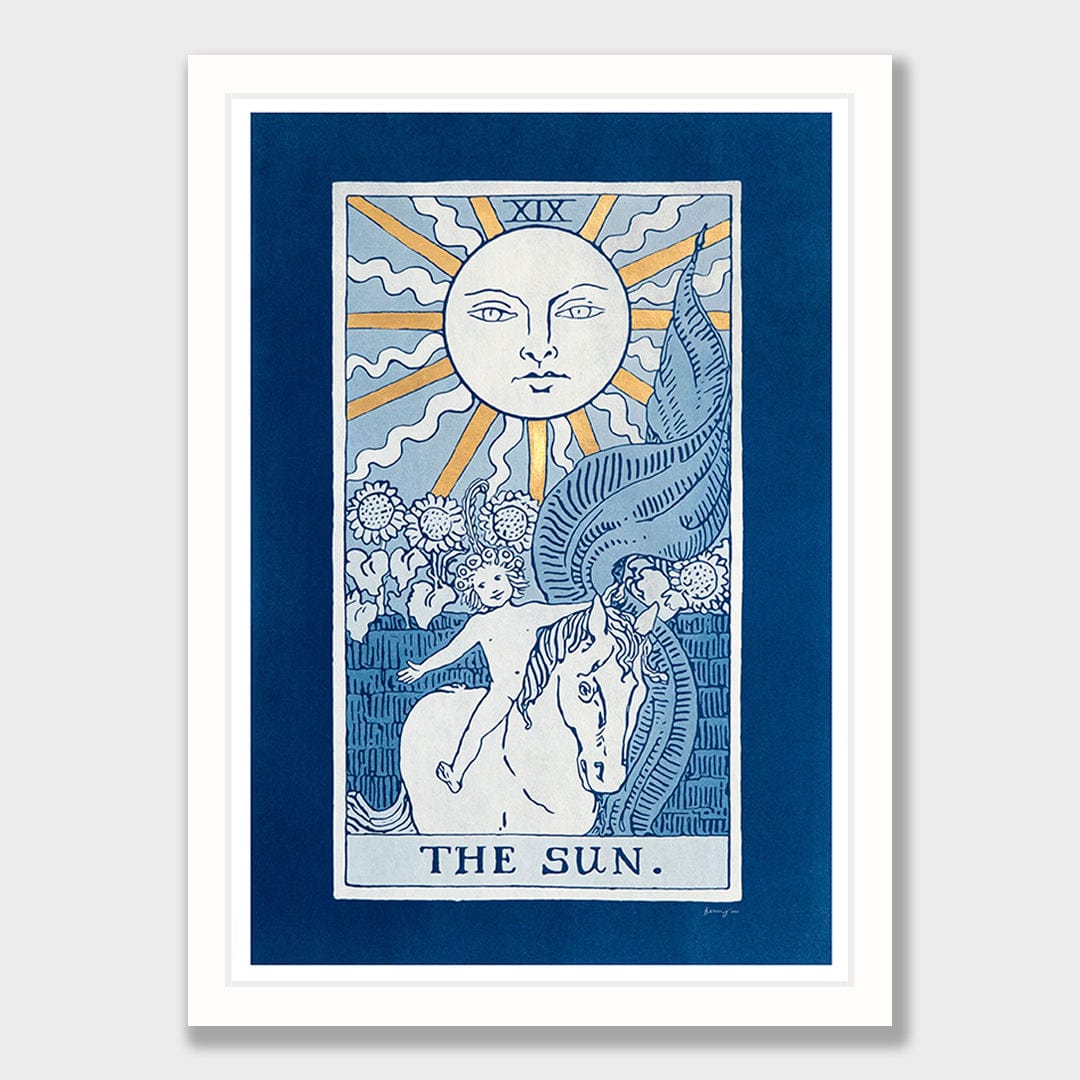 The Sun Limited Edition Cyanotype by Sophia Jenny