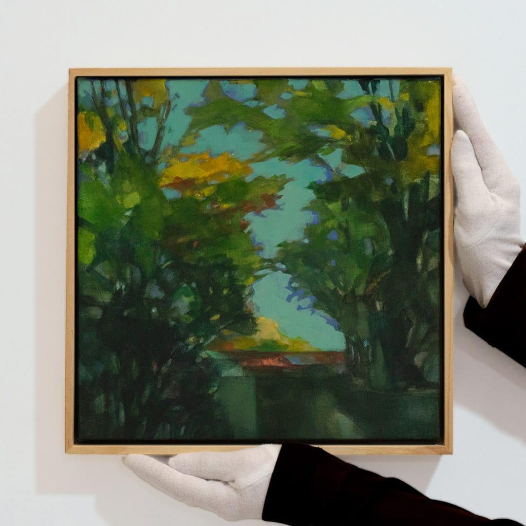 Through The Trees - Original Painting