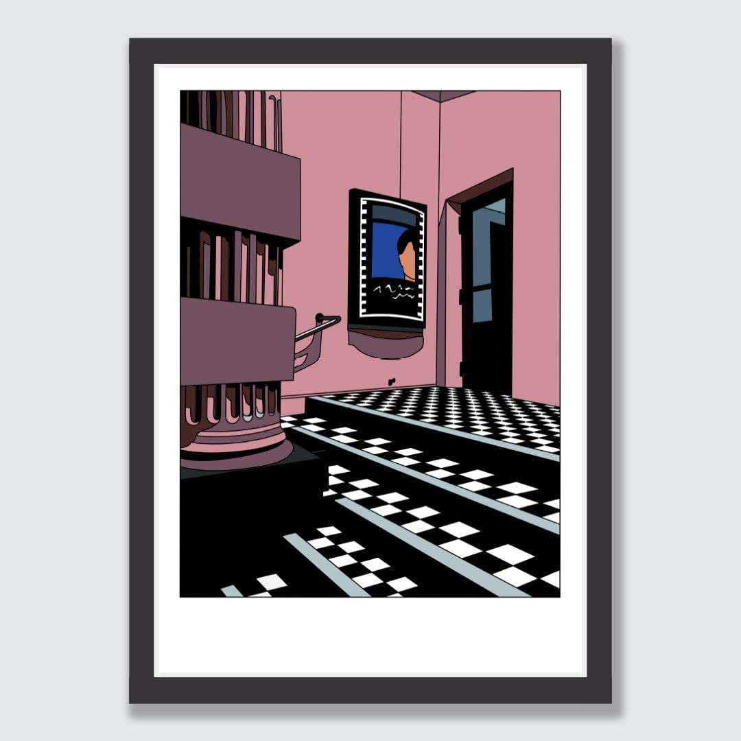 Thursday night at The Hollywood Limited Edition Art Print by Alex Scott