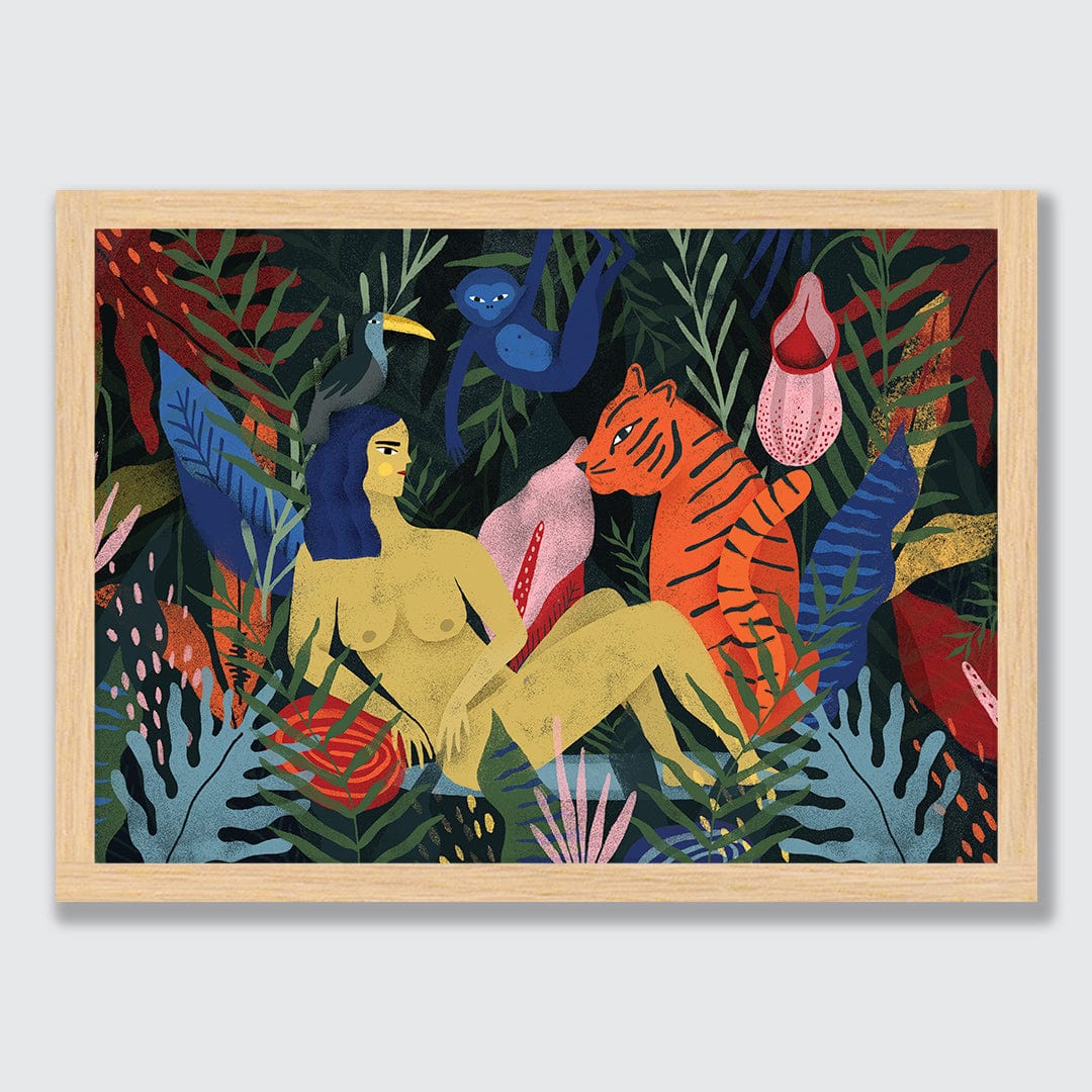 Tropical Art Print by Agustina Shuan