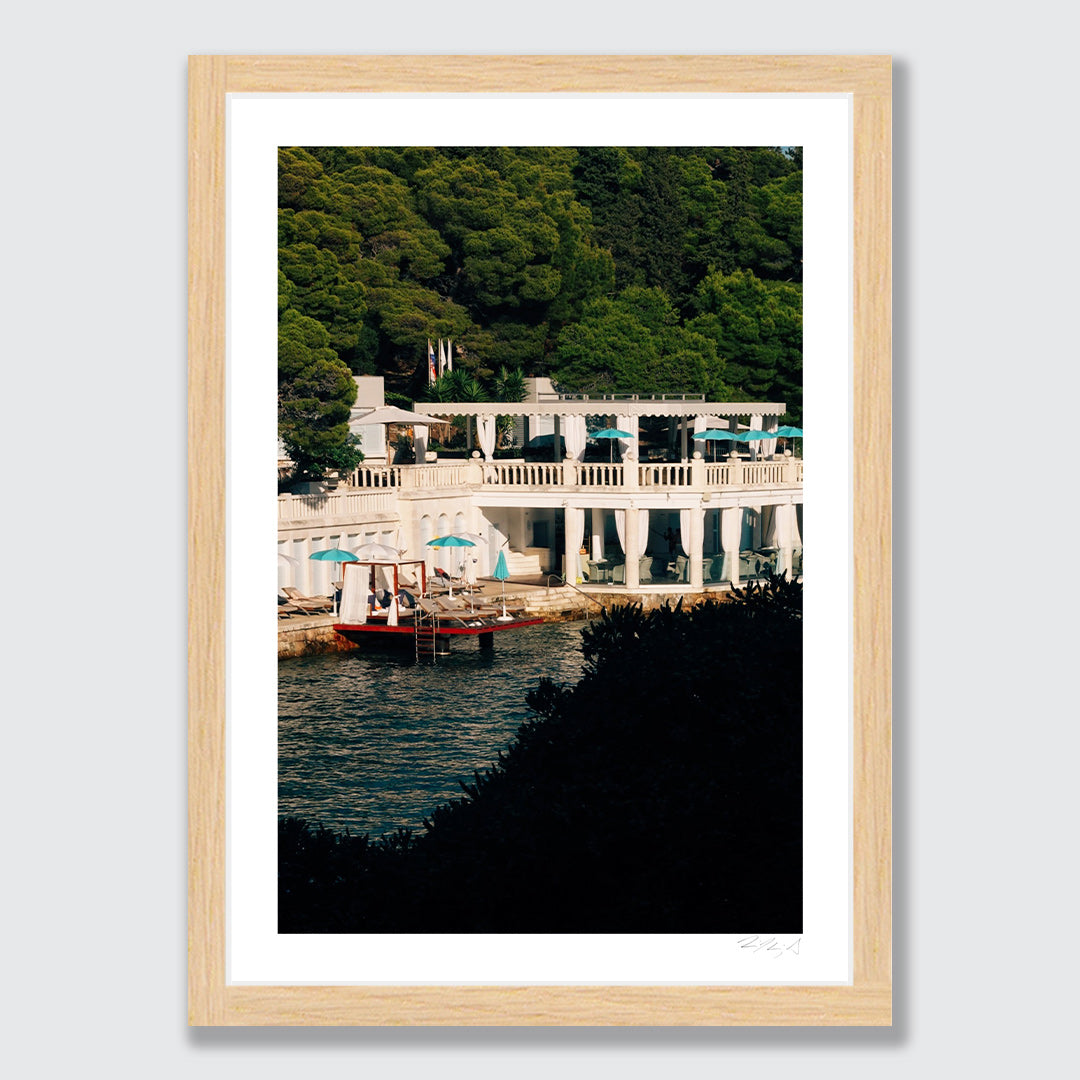 Unexpected Discovery of Croatian Glamour Art Print by Jessica Higueras