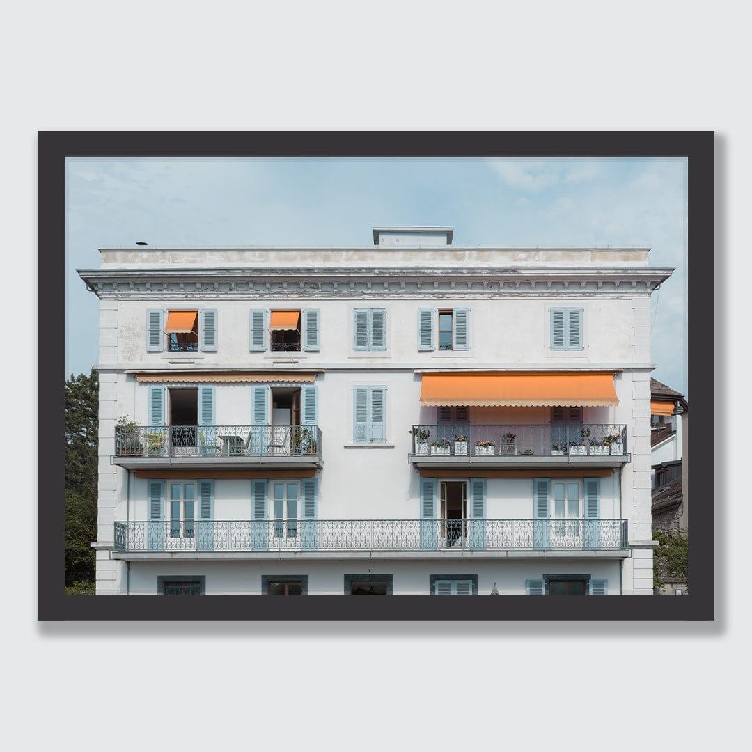 Vevey House Photographic Print by Giona Bridler