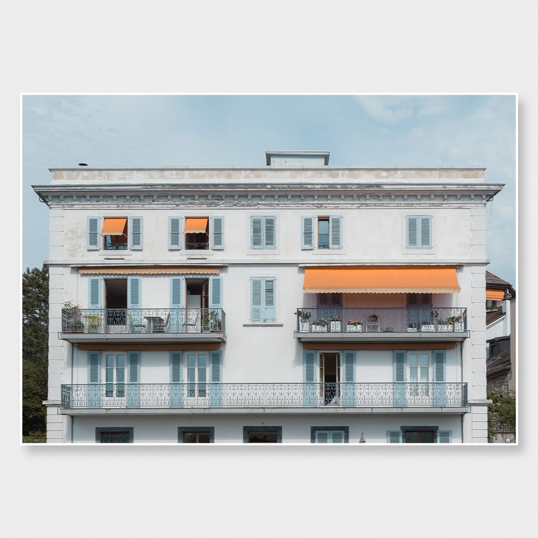 Vevey House Photographic Print by Giona Bridler