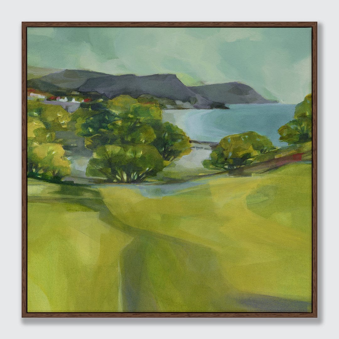 View From Okitu Limited Edition Canvas Art Print by Holly Roach