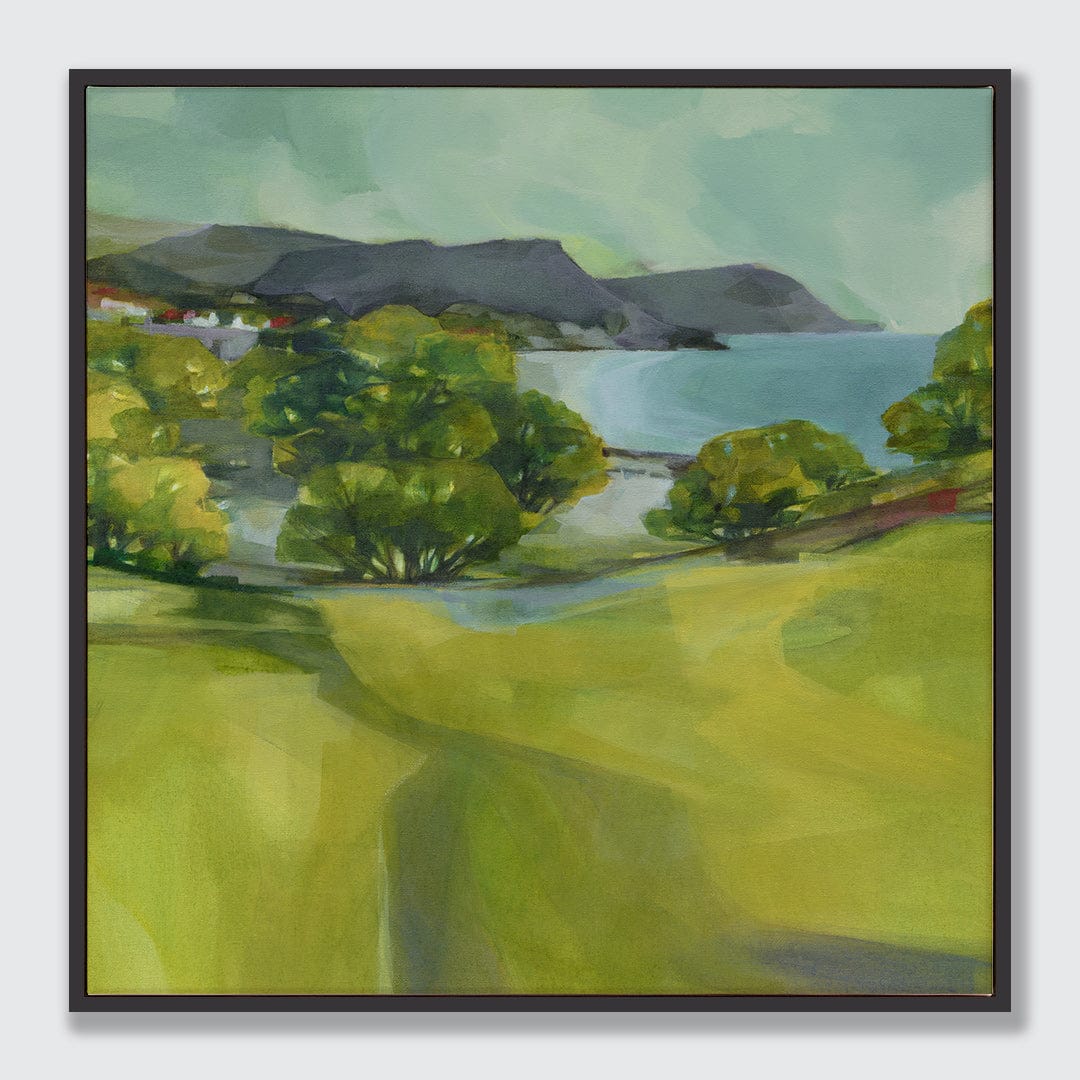 View From Okitu Limited Edition Canvas Art Print by Holly Roach