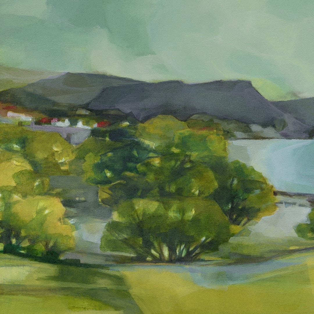 View From Okitu Limited Edition Canvas Art Print by Holly Roach