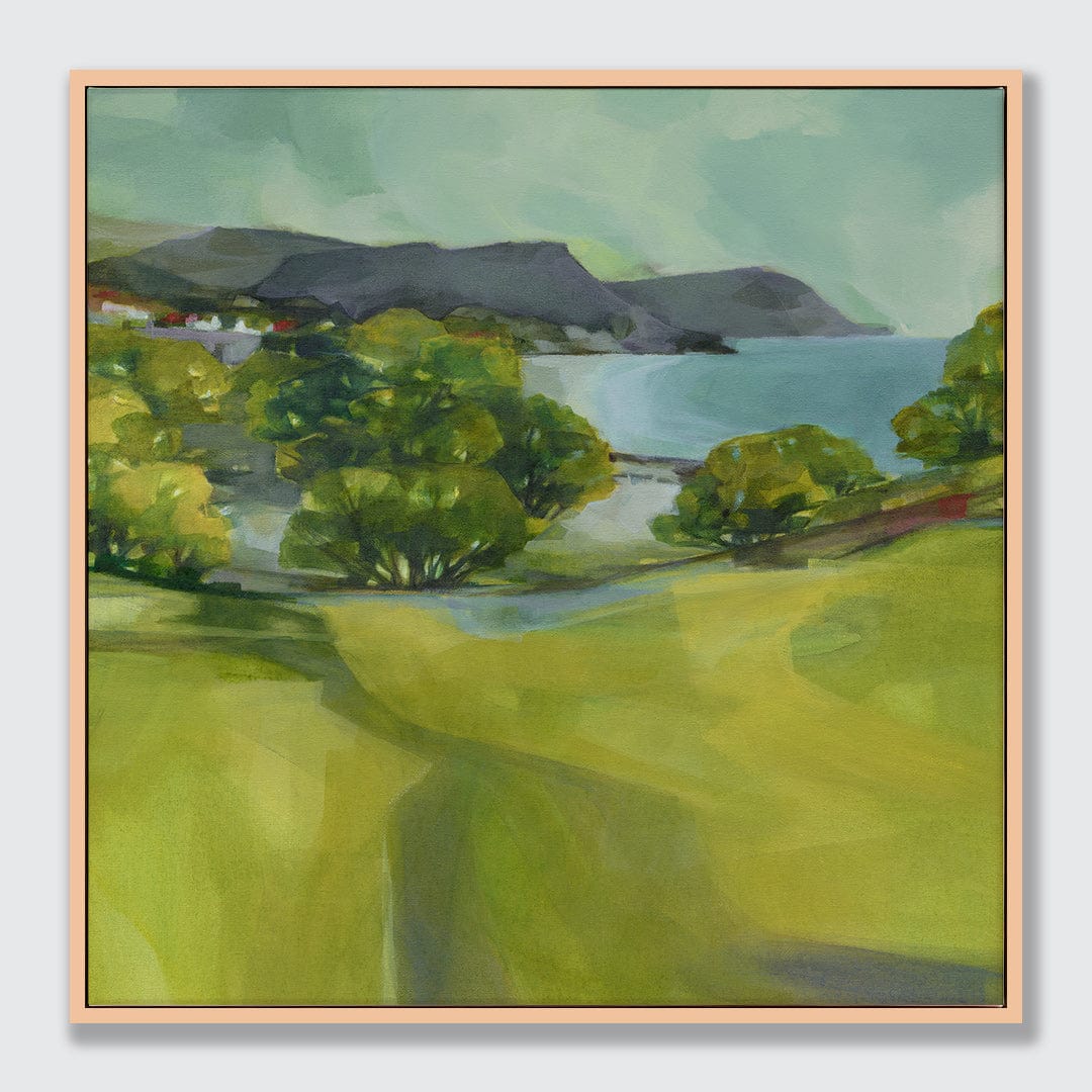 View From Okitu Limited Edition Canvas Art Print by Holly Roach