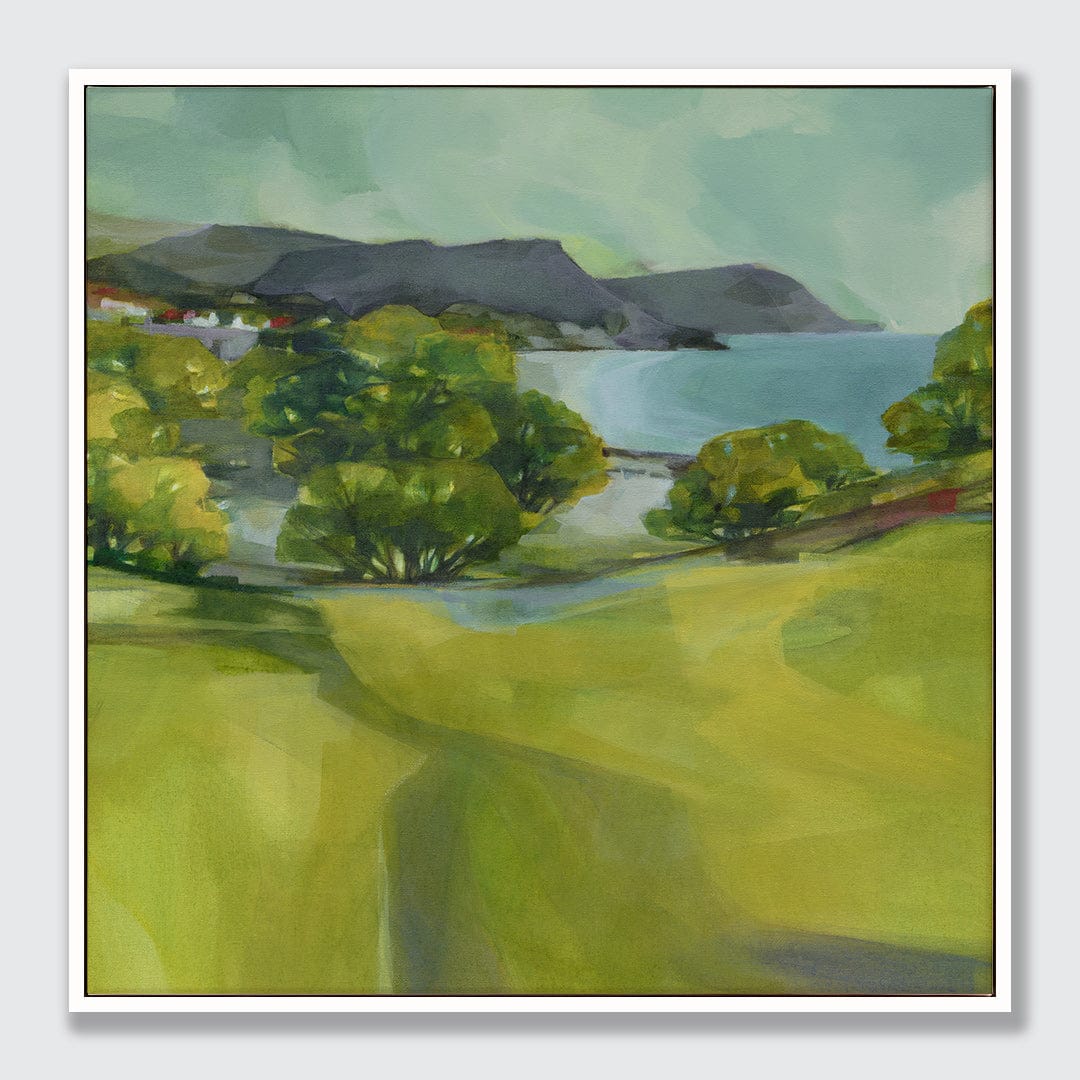 View From Okitu Limited Edition Canvas Art Print by Holly Roach