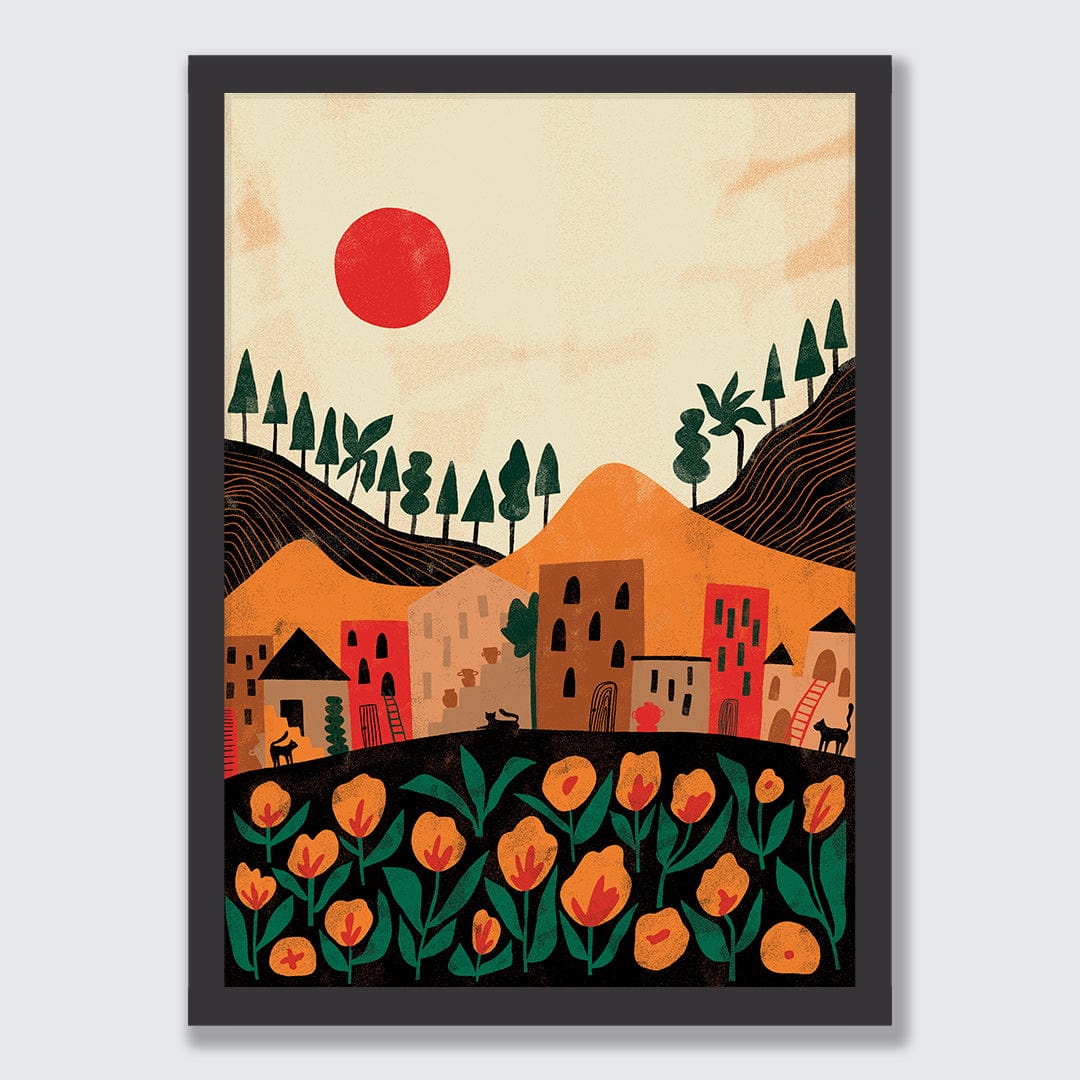 Villa Suerte Art Print by Agustina Shuan