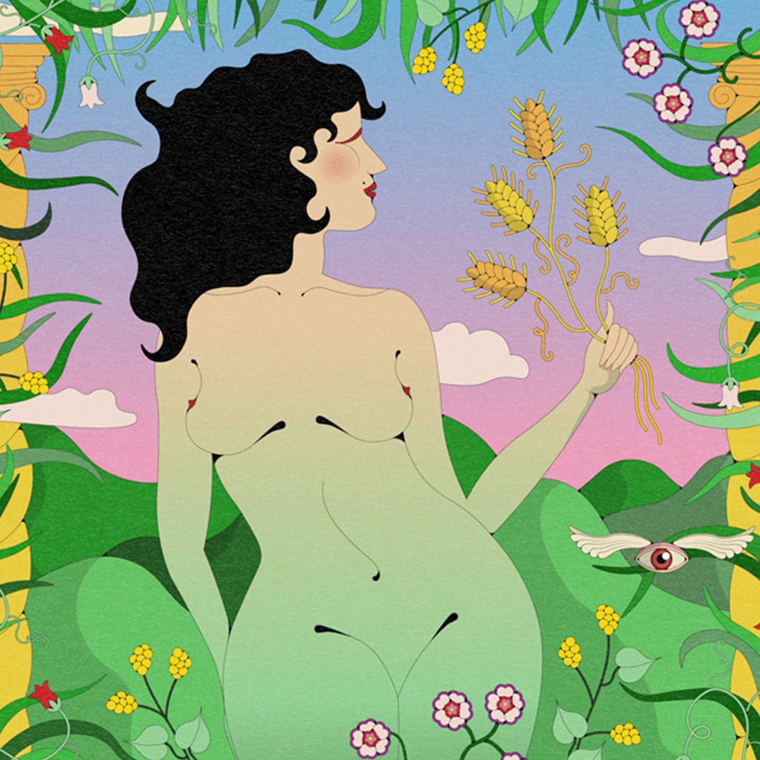 Virgo Art Print by Francesca Melis