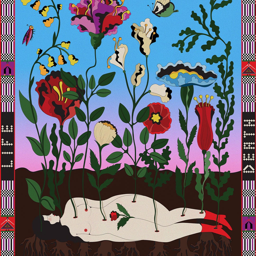 Vita and Mors Art Print by Francesca Melis