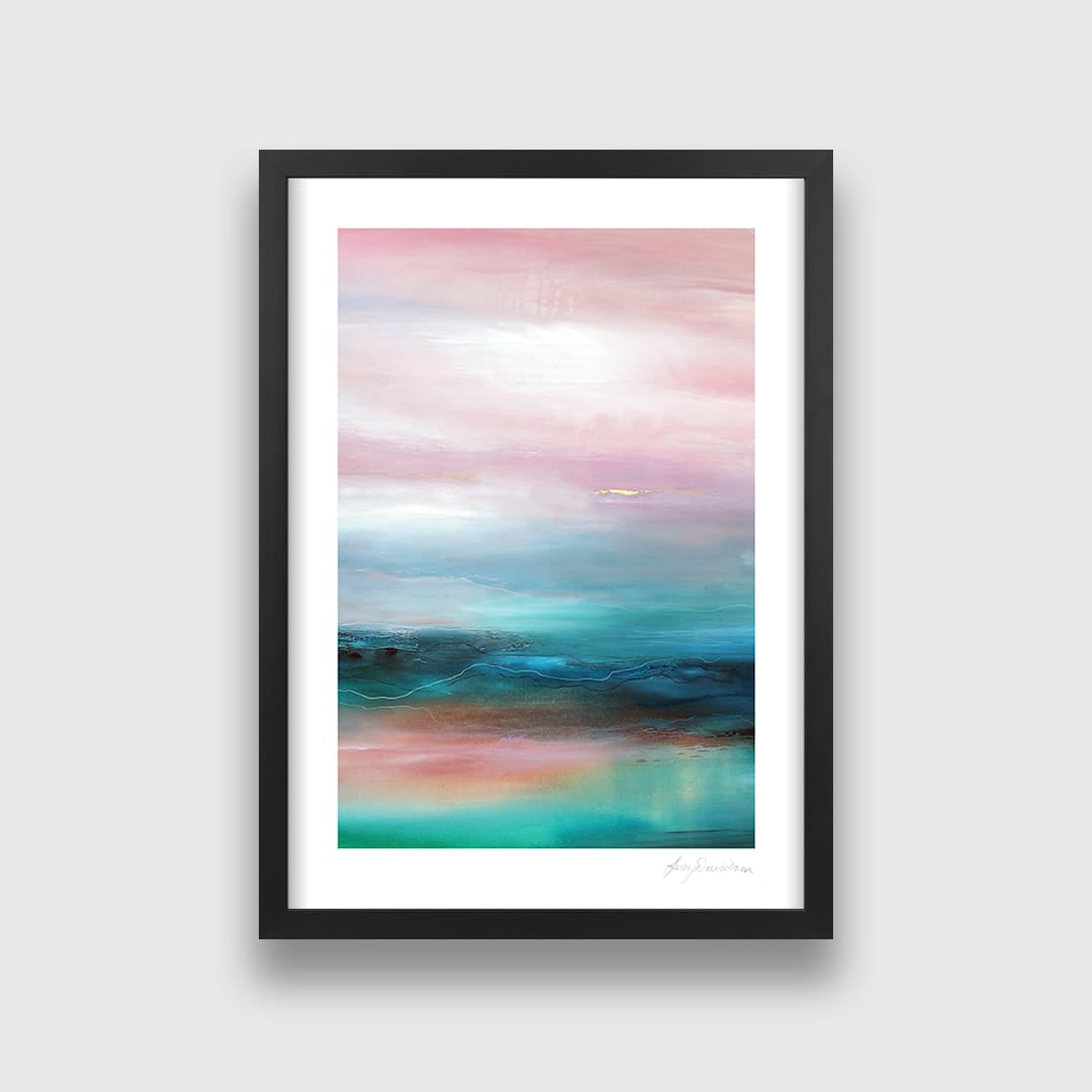 Wade Art Print by Lucy Davidson