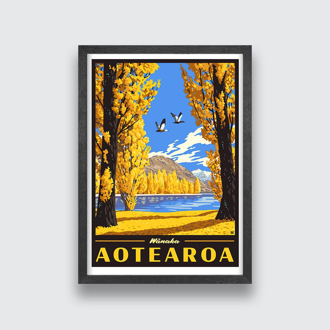 Wānaka Aotearoa Art Print by Ross Murray