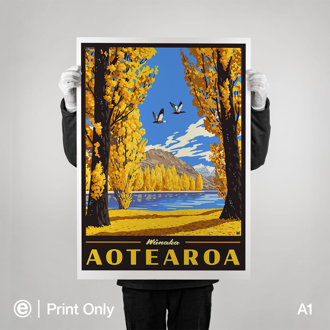 Wānaka Aotearoa Art Print by Ross Murray