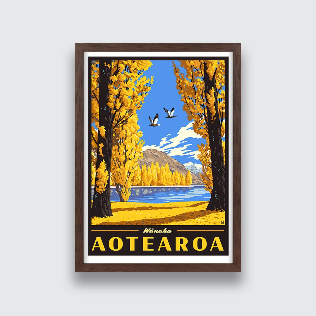 Wānaka Aotearoa Art Print by Ross Murray