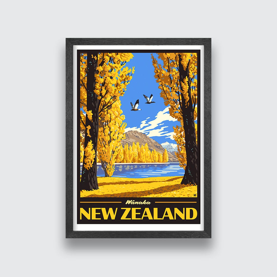 Wānaka Art Print by Ross Murray