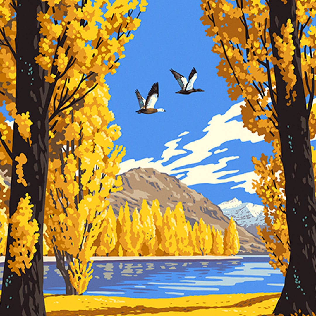 Wānaka Art Print by Ross Murray