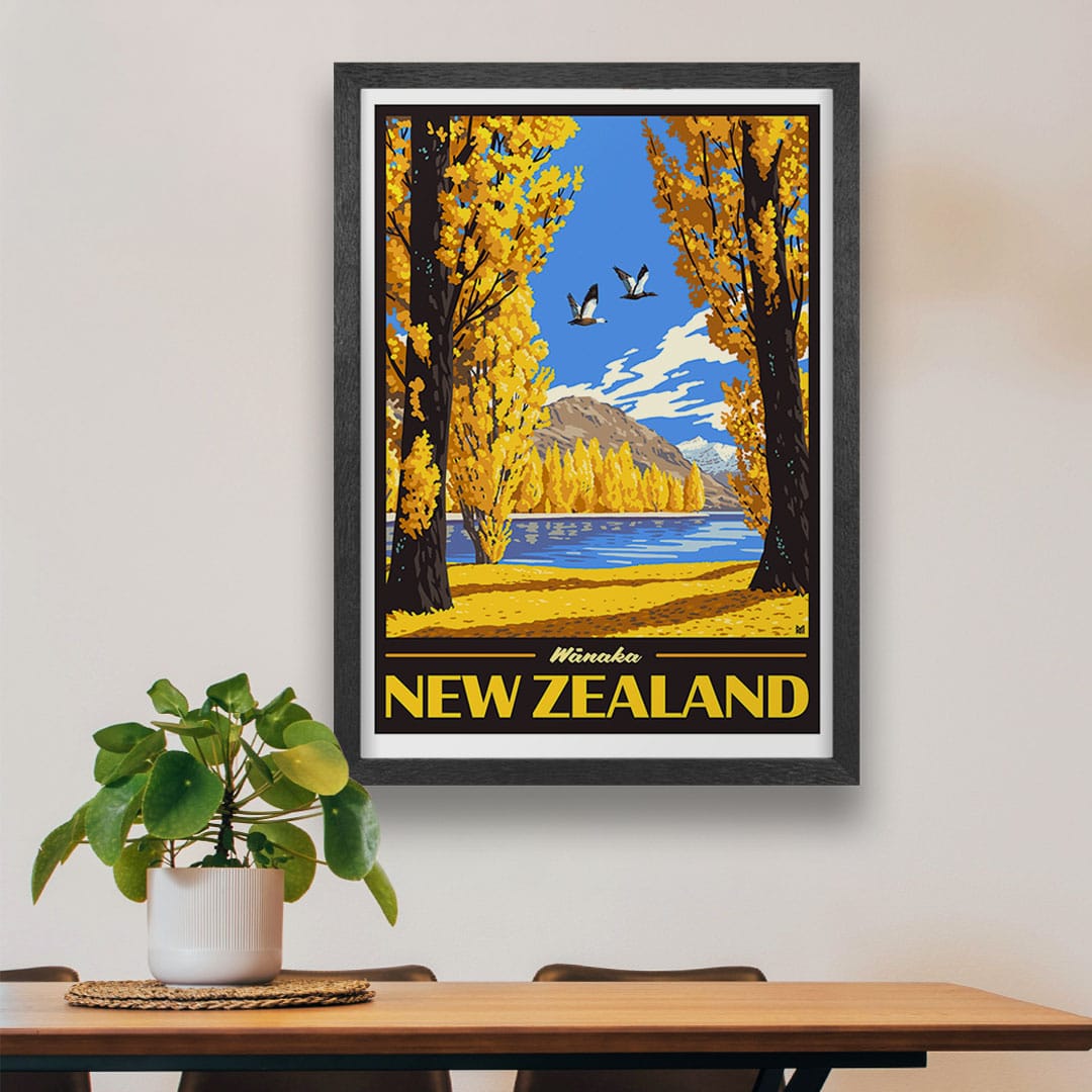 Wānaka Art Print by Ross Murray