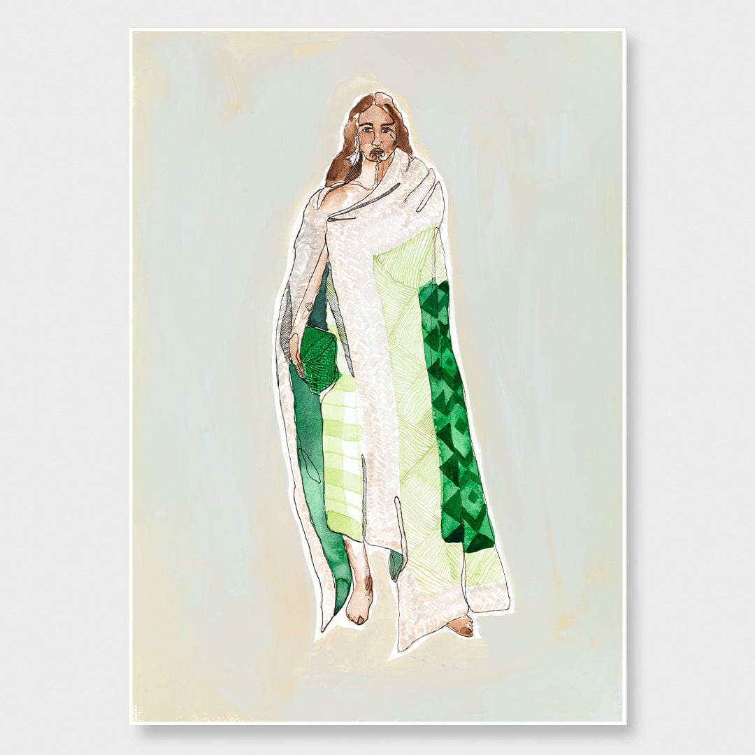 Whakaaio Art Print by Makus Art