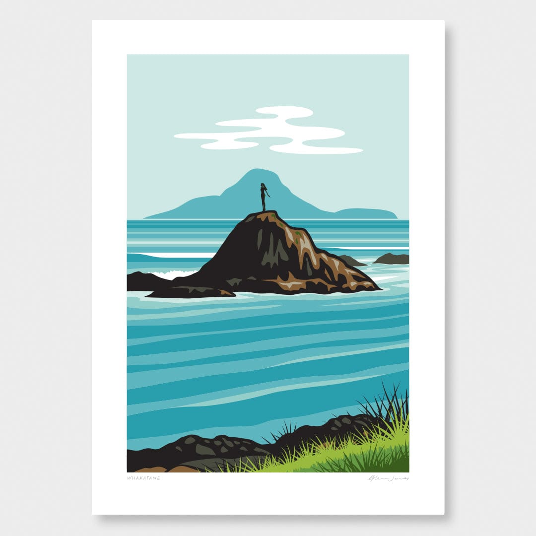 Whakatane Art Print by Glenn Jones