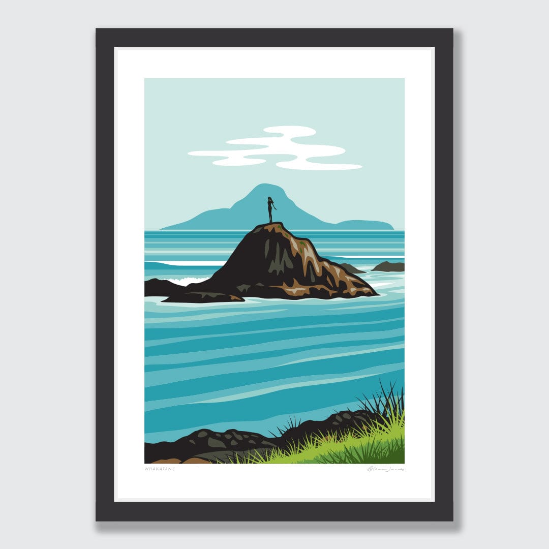 Whakatane Art Print by Glenn Jones