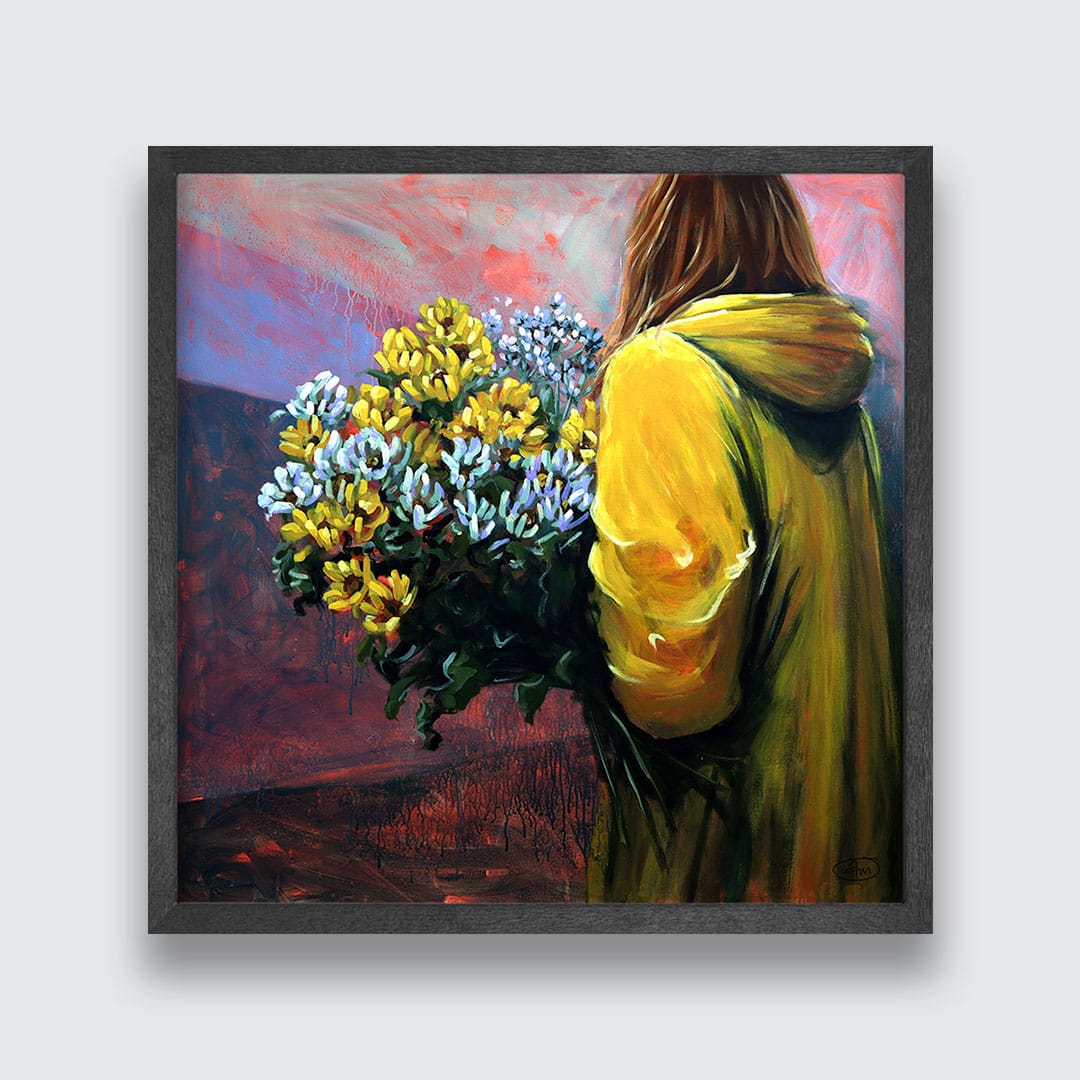When It Rains Art Print by Abbey Merson