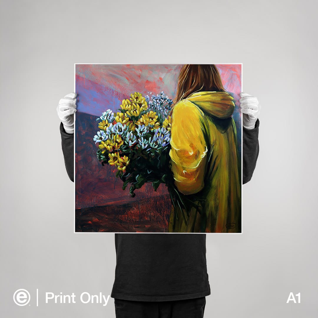 When It Rains Art Print by Abbey Merson