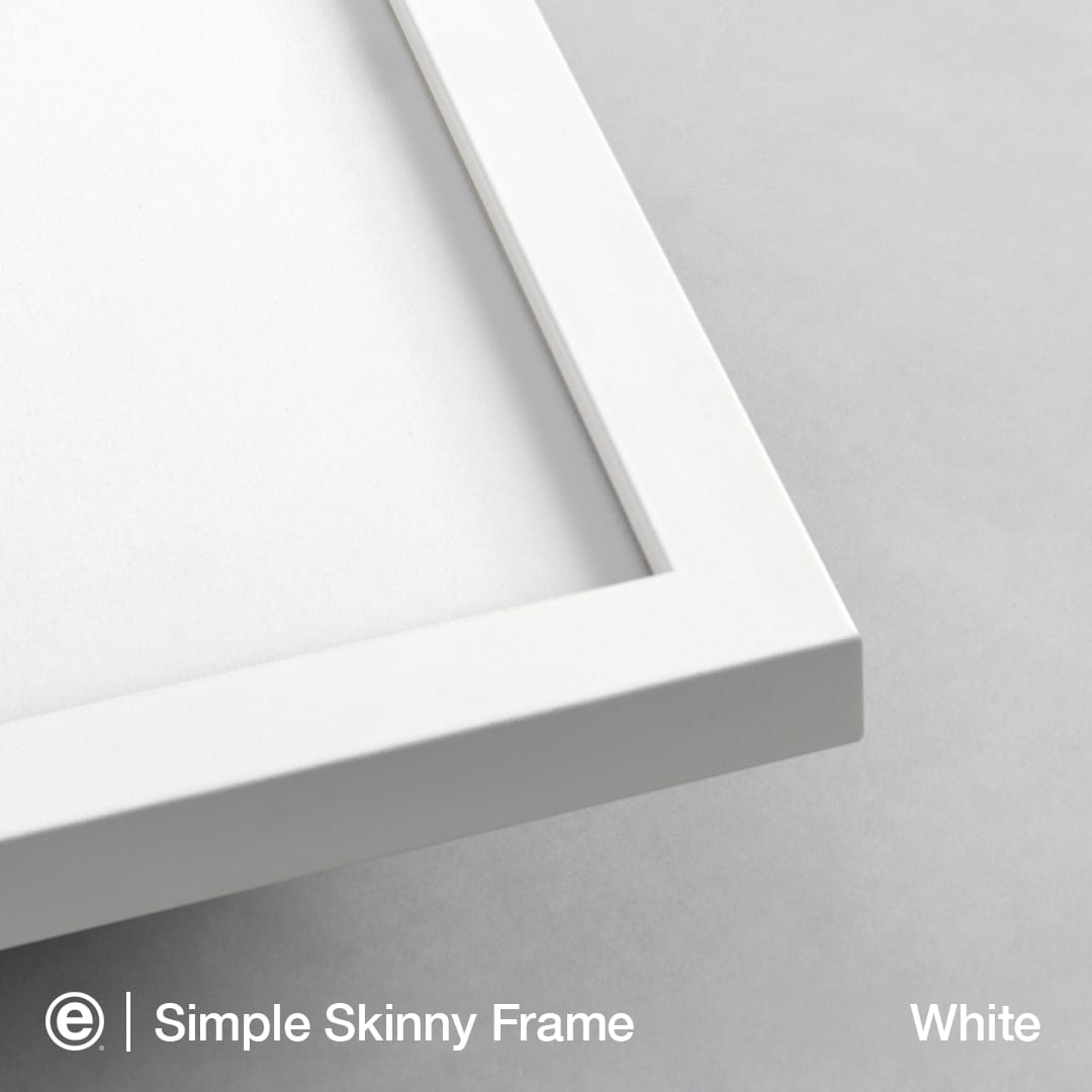Skinny Frame - White