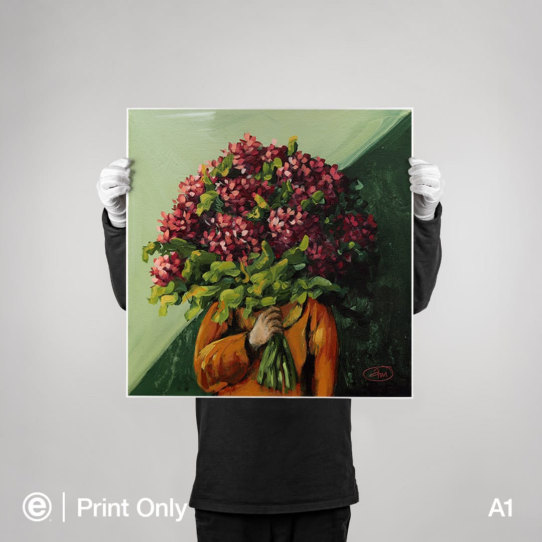 Winnie Art Print by Abbey Merson