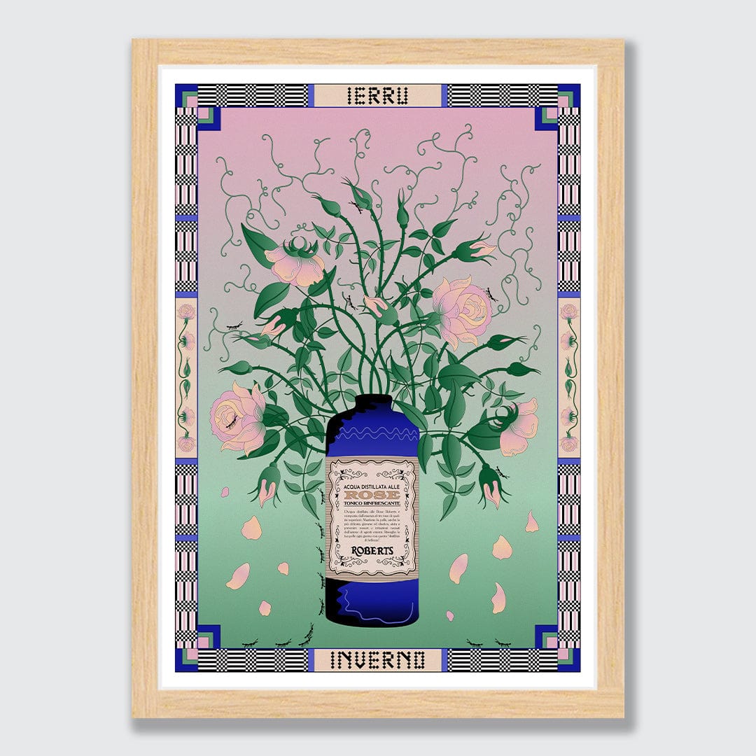 Winter Art Print by Francesca Melis